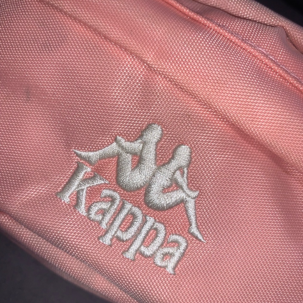 Pink Kappa crossbody bag